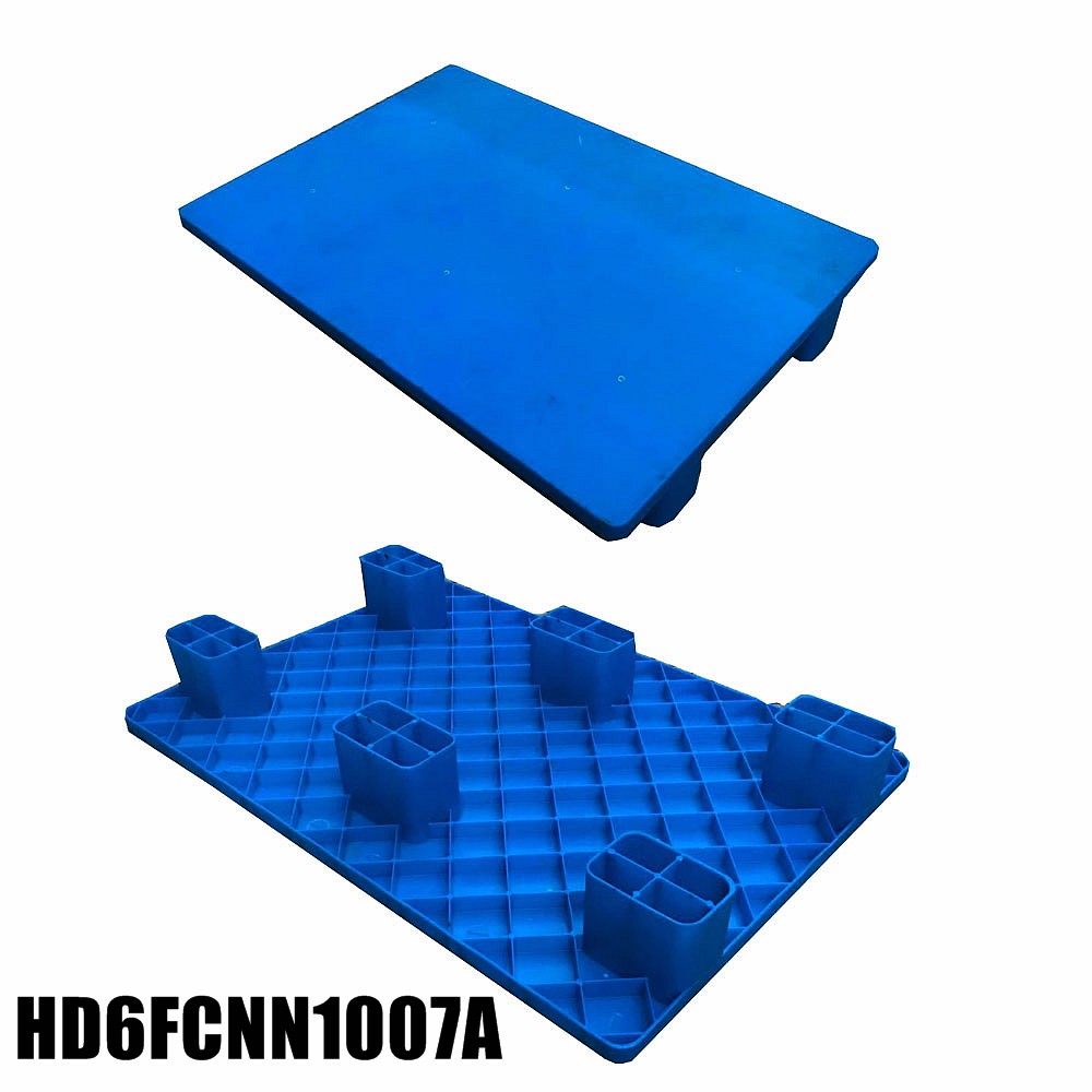 Günstige kleine, leichte Polyethylen-Kunststoffpalette mit fester Oberseite
