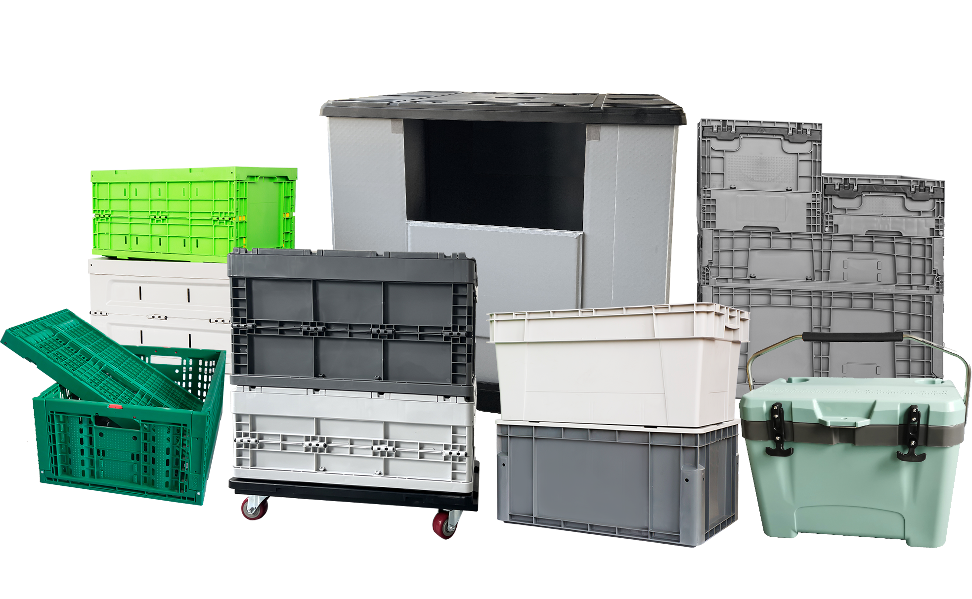 Logistik-Kunststoffkisten