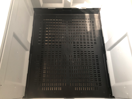 faltbare Palettenbox aus Kunststoff