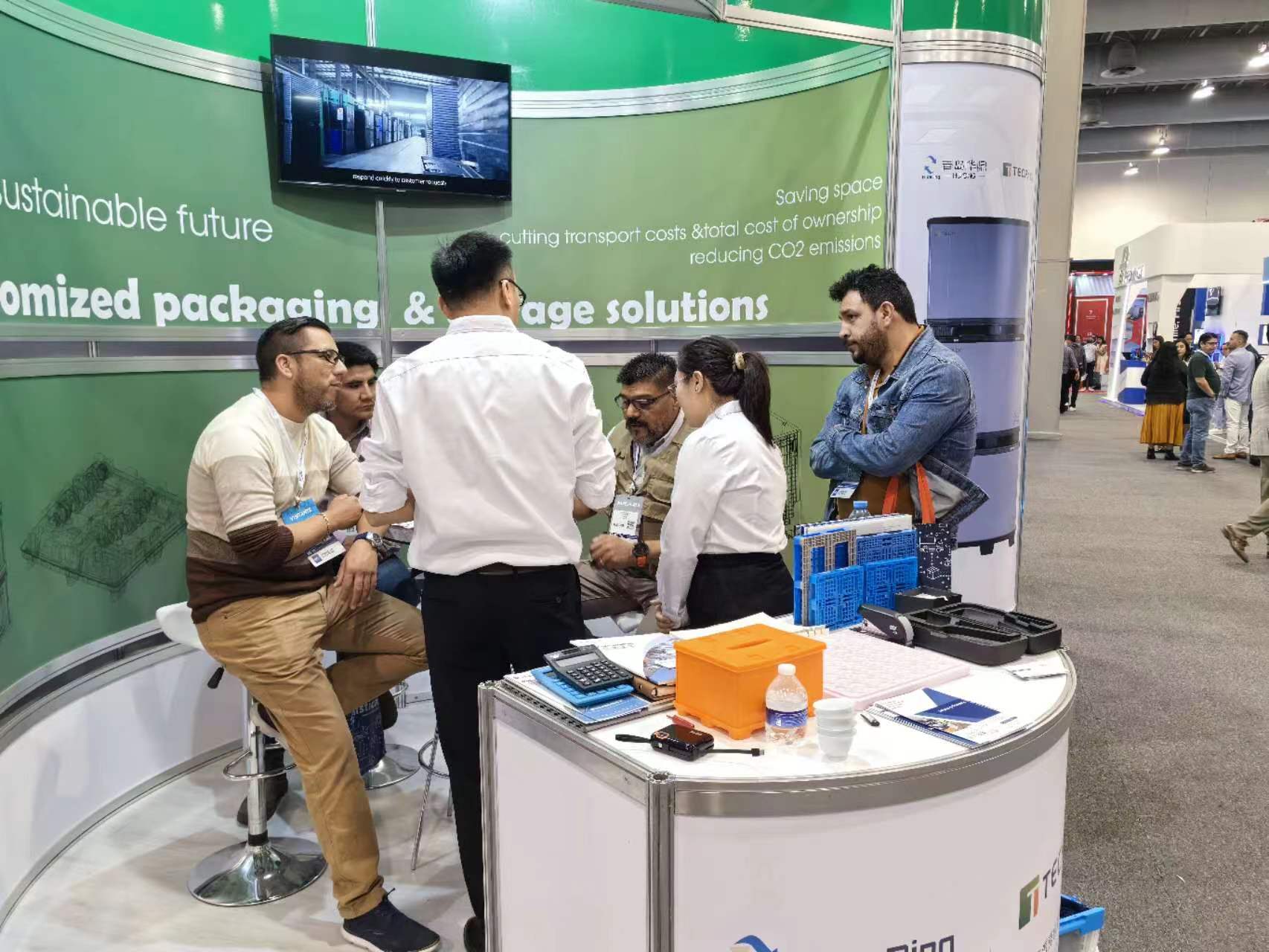 Qingdao Huading in Mexico Logistics Expo 2024