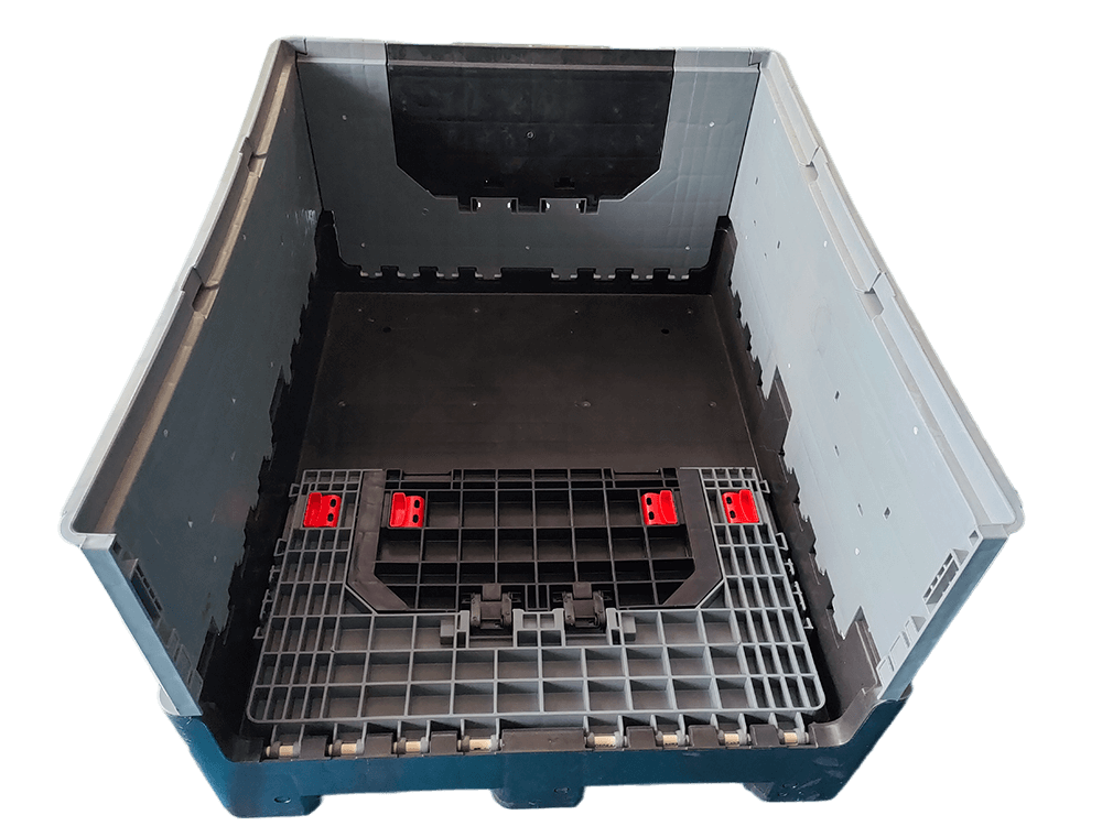 Industrielle Hochleistungs-FLC-Faltbare Kunststoffpalettenbox