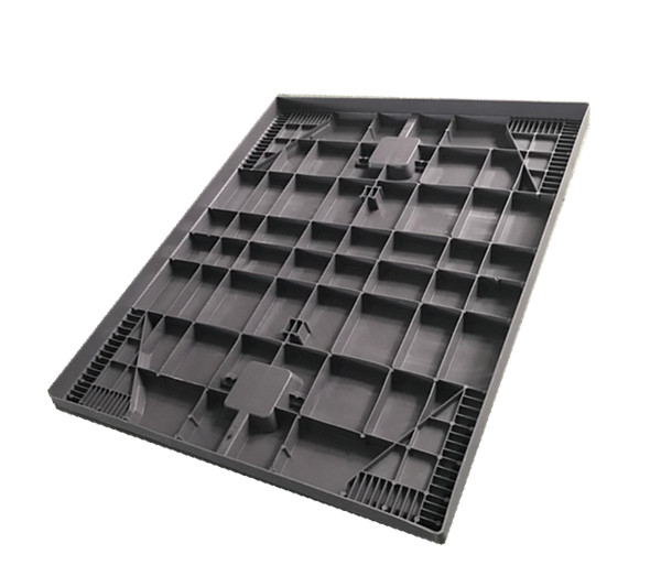 Aufbewahrungsbehälter aus Kunststoff mit Deckel