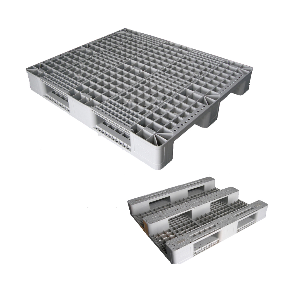 HD3RGWS1210G Robuste, verstärkte, farbige Kunststoff-Regalpaletten 48x40