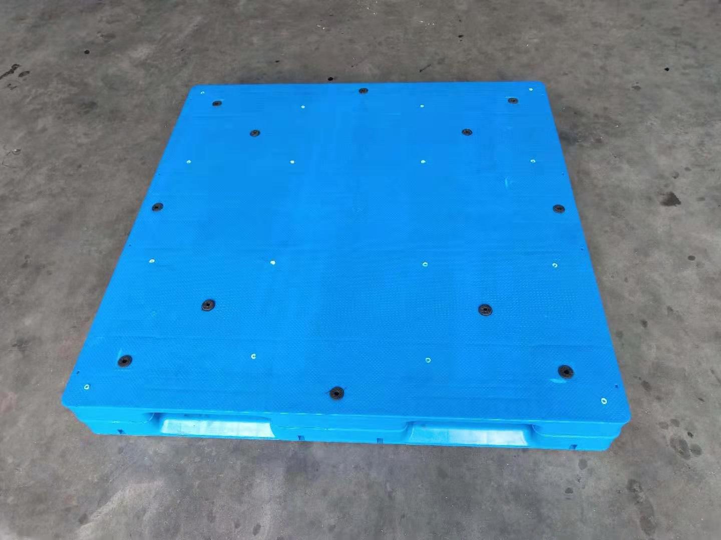 1200 x 1200 robuste, umkehrbare Industrie-Kunststoffpaletten