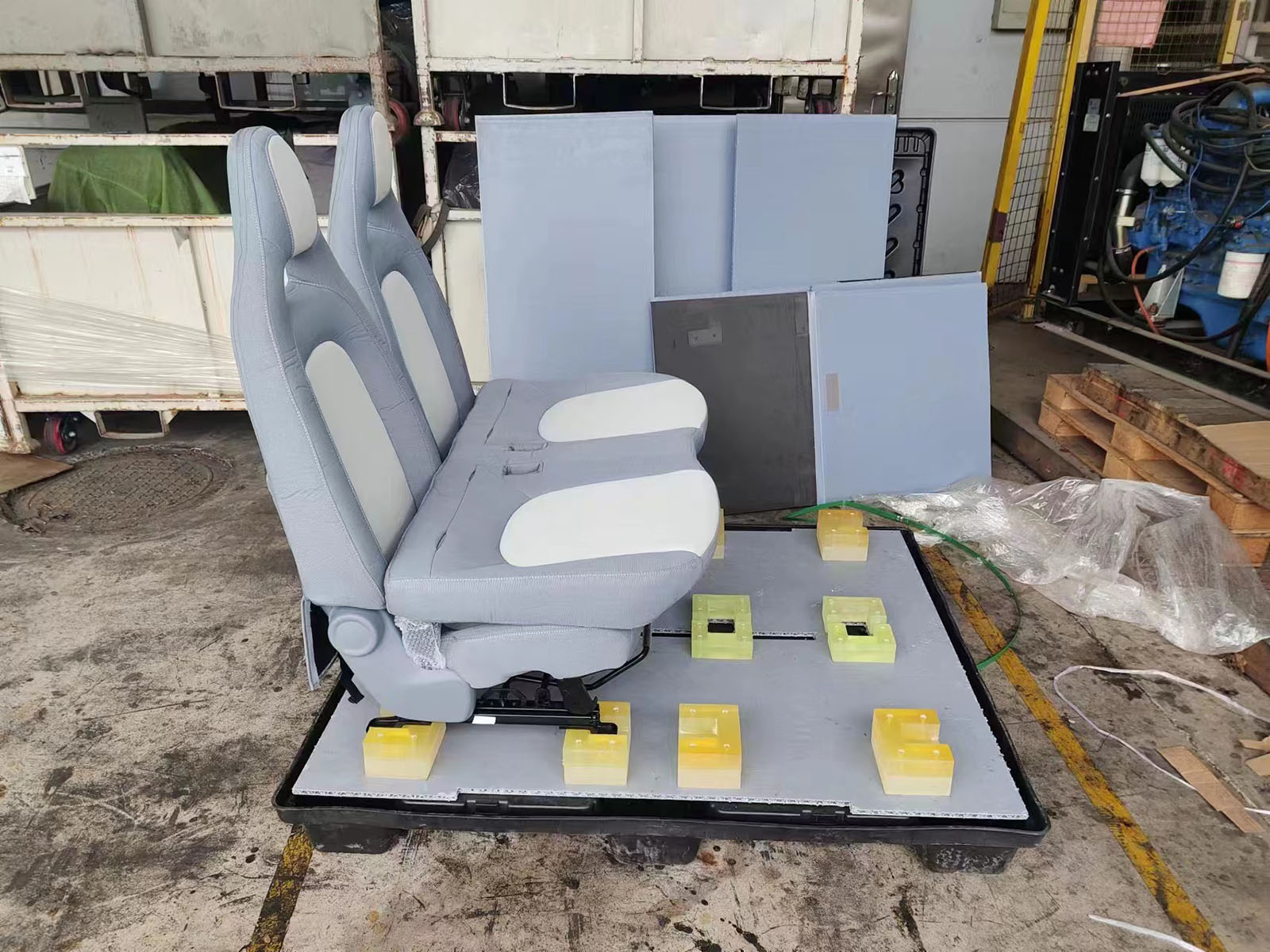 Automotive Plastic Pallet Automobil-Kunststoffpalette