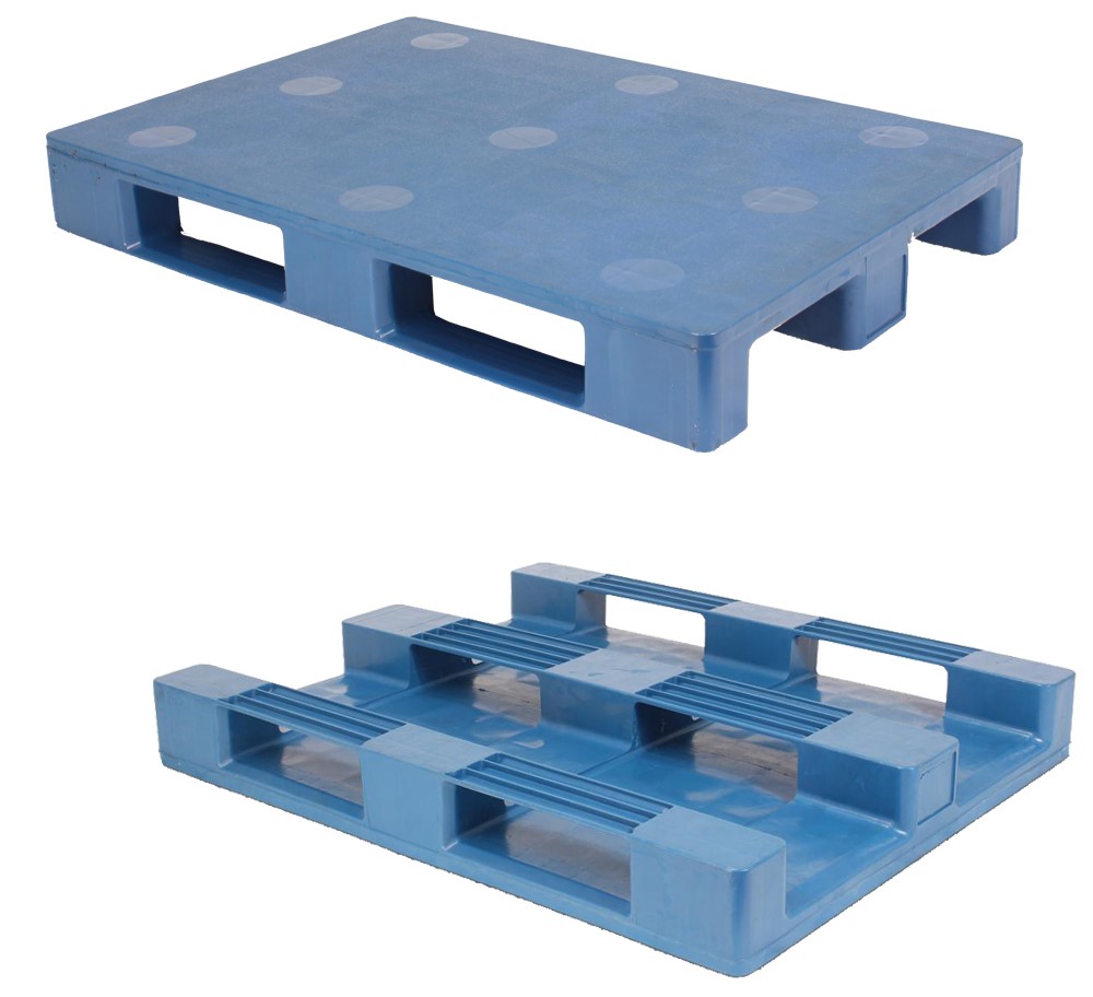 HD3RCWS1208B regalfähige Kunststoffpaletten mit fester Oberseite