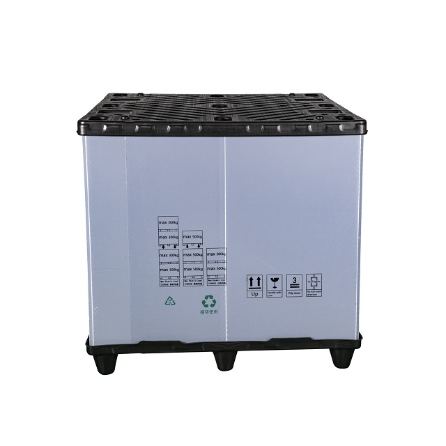 faltbarer Kunststoff-Palettenhüllen-Packbehälter