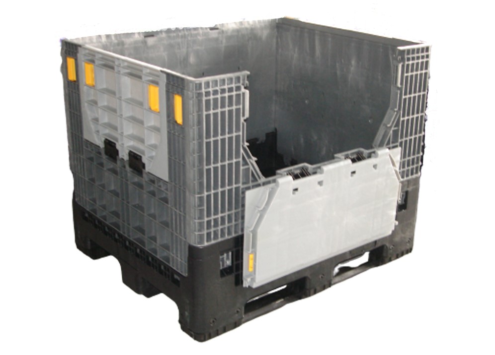 Robuste, langlebige Industrie-Palettenbehälter aus Kunststoff