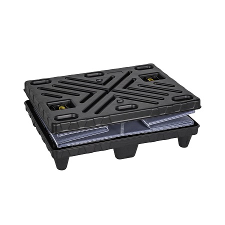 Foldable Plastic Sleeve Box Faltbare Kunststoffhülsenbox