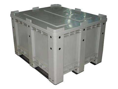 folding plastic pallet boxes faltbare Palettenboxen aus Kunststoff