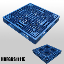 1100 x 1100 Polyethylen-Spritzguss-Stapelbare Kunststoff-Gleitpalette