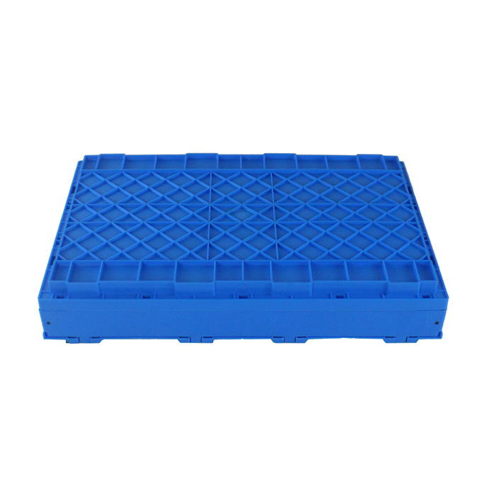 Zusammenklappbarer Behälter mit Deckel 600x400x270