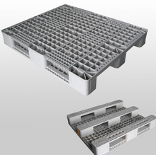  3Runners Grid Rackable Kunststoffpalette Bodenpalette aus Kunststoff