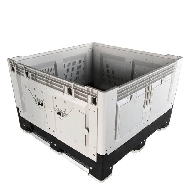 1200*1000*810 Bel&uuml;ftete Transportaufbewahrung, zusammenklappbare Kunststoffpalettenbox 
