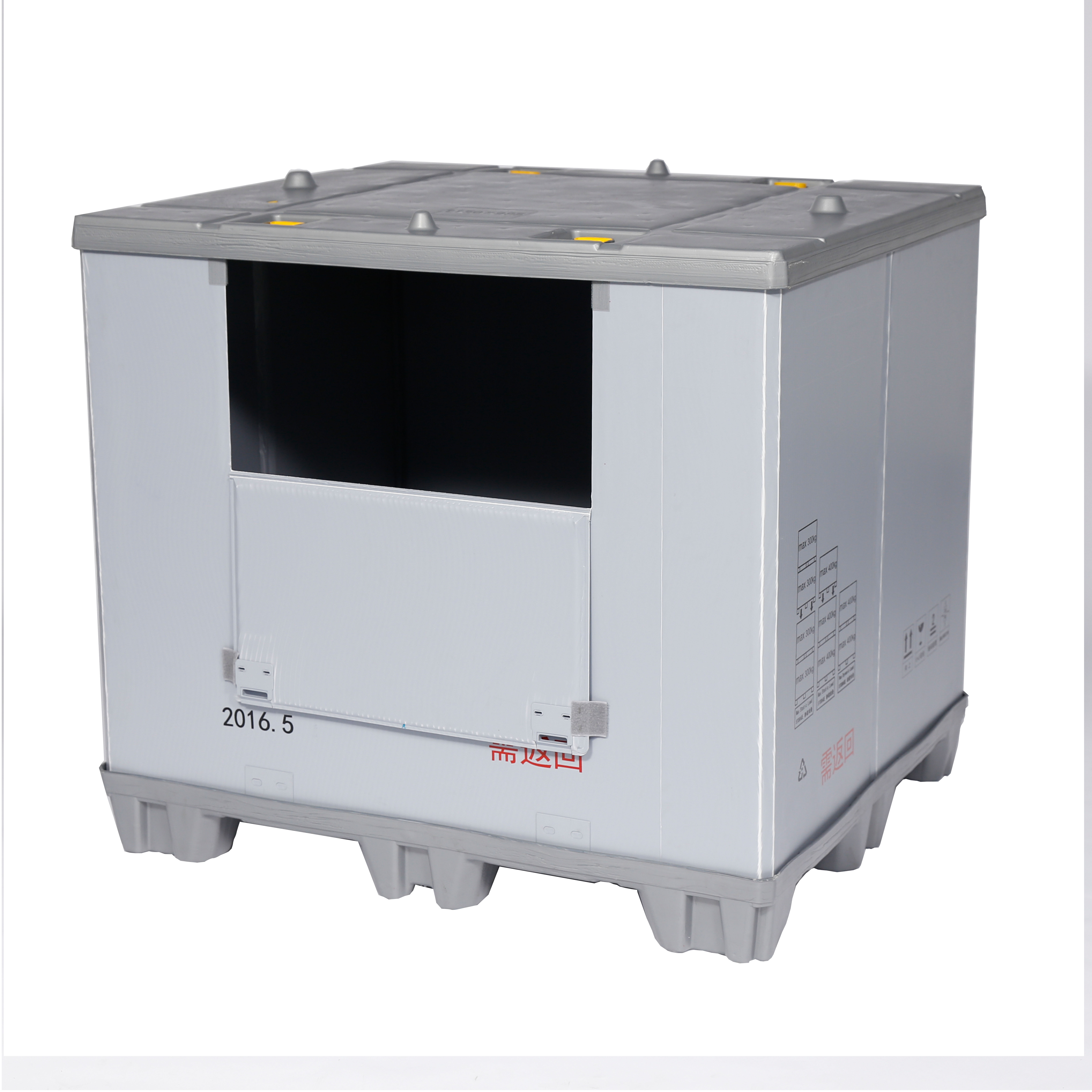 Faltbare PP-Palettenhülsenbox