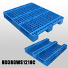 1200*1000 Drei-Läufer-Open-Deck-Industrie-Großhandels-Kunststoffpalette