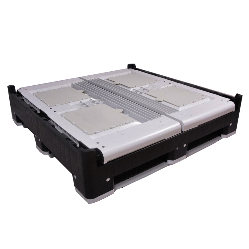 Palettenboxen für Obst und Gemüse, stapelbare Großbehälter