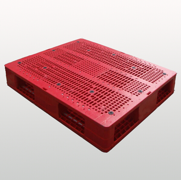 Hochleistungs-Kunststoffpalette L1200*B1000*H150, offenes Deck