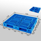 L1300*B1100*H150 stapelbare Kunststoffpalette mit vollem Umfang