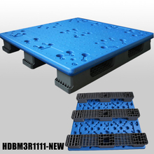 Blasgeformte Kunststoffpalette mit extra hoher Tragfähigkeit, 1100 x 1100 x 150 mm