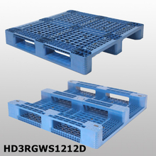 PP-Paletten, 3 Kufen, Kunststoffpalette 