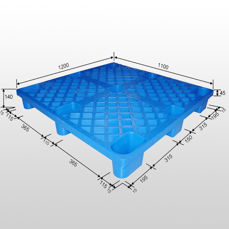 Wirtschaftliche, leichte, nestbare Export-Kunststoffpaletten für den internationalen Versand