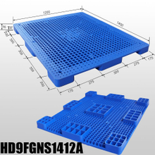 Große, leichte Kunststoff-Bodenpaletten für die Lagerung im Keller