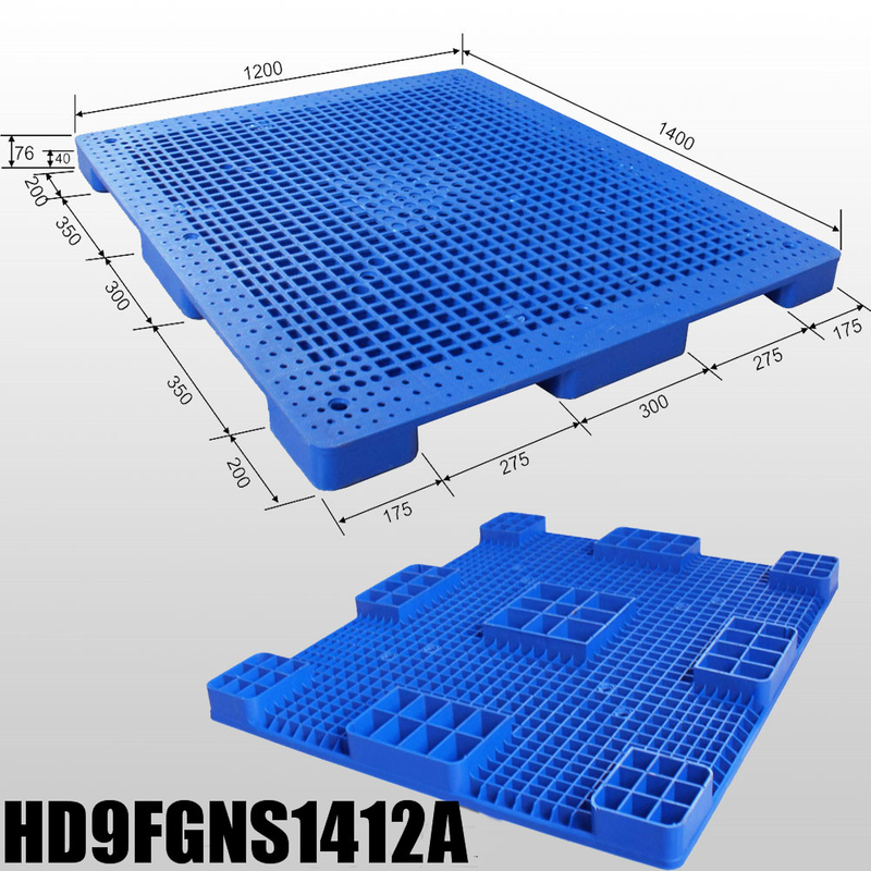 Große, leichte Kunststoff-Bodenpaletten für die Lagerung im Keller