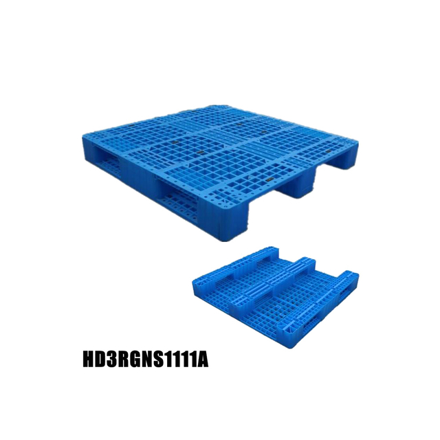 Stapelbare 3Runners Grid Deck-Kunststoffpalette