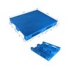 1200*1000 Kunststoffpalette mit drei Läufern für die Spritzgussindustrie
