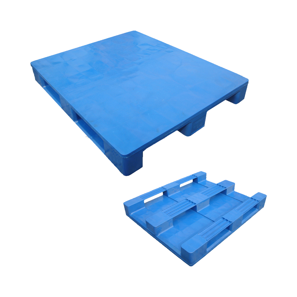 Stapelbare Kunststoffpaletten mit glatter Oberfläche für das Lager
