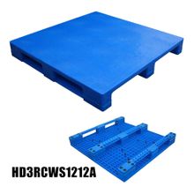 Kunststoffpalette 3-Läufer Kunststoff-Lagerpaletten