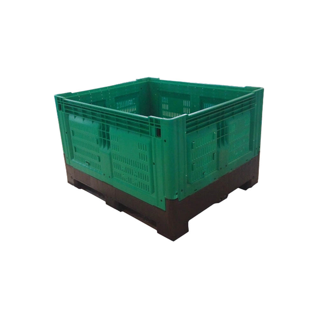 Plastic Pallet Bins Ventilated Reusable Plastic Folding Pallet Box 