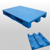 3-L&auml;ufer HDPE-Export-Kunststoffpalette mit geschlossenem Deck 