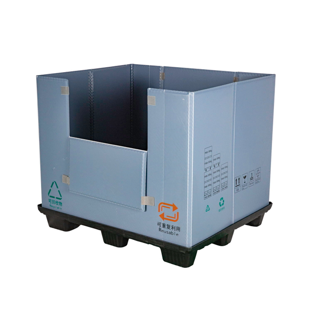 High Quality Sleeves PP&nbsp;Solid&nbsp;Foldable&nbsp;Plastic&nbsp;Pallet&nbsp;Box