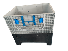 800 x 600 x 760 wiederverwendbare stabile FLC-Palettenbox aus faltbarem Kunststoff