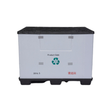 Robuste, zusammenklappbare, stapelbare Kunststoffkisten