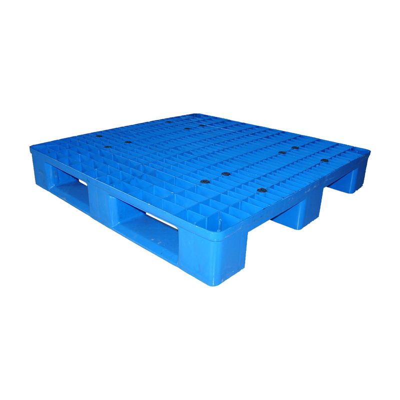 Farbige Regale, schachtelbare Kunststoffpaletten 1000 x 1000