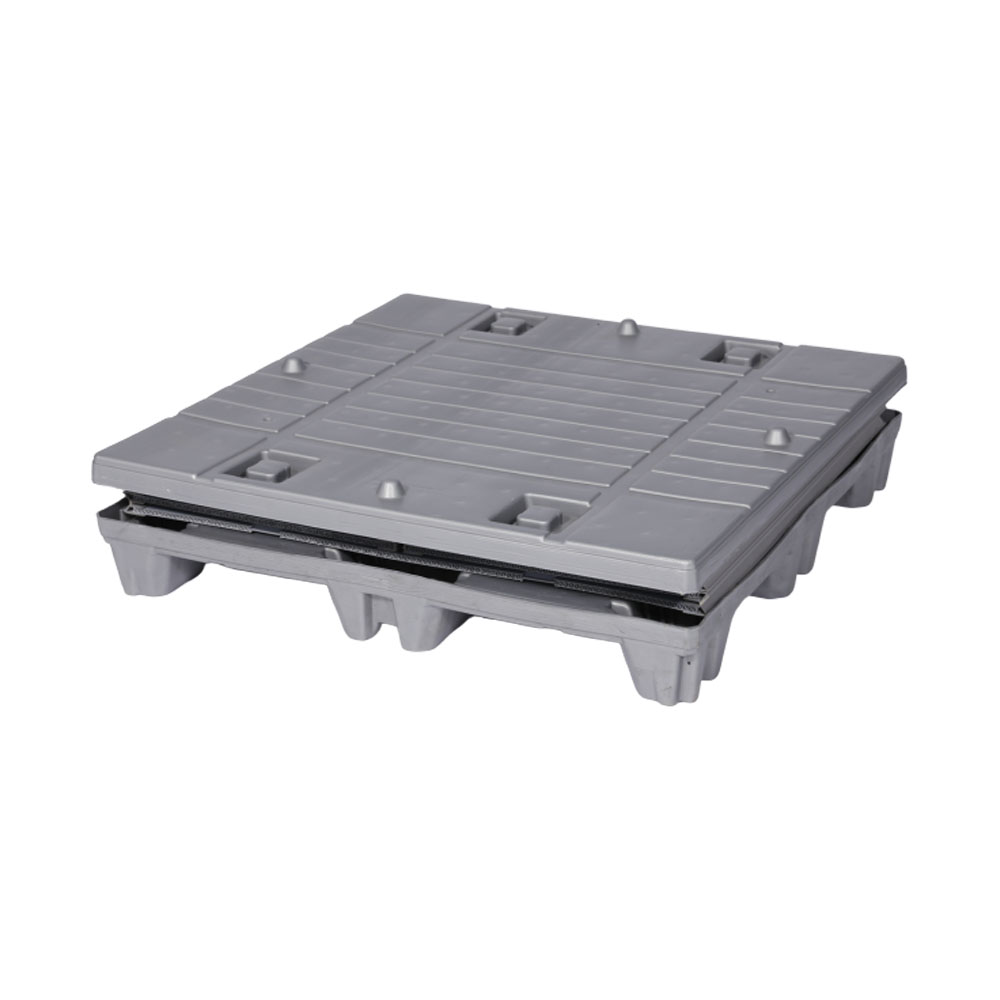 Stapelbare PP-Wabenboxen aus Kunststoff mit Schrumpfschlauchverpackung