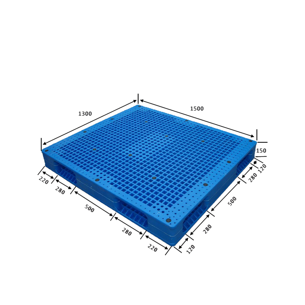 Stapelbare Gitter-Lagerpaletten aus Kunststoff