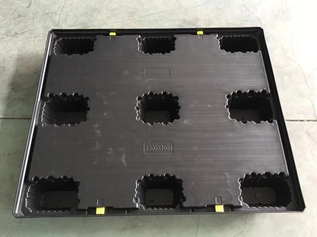 Hochwertige, stabile, faltbare Kunststoff-Palettenbox aus PP mit Ärmeln