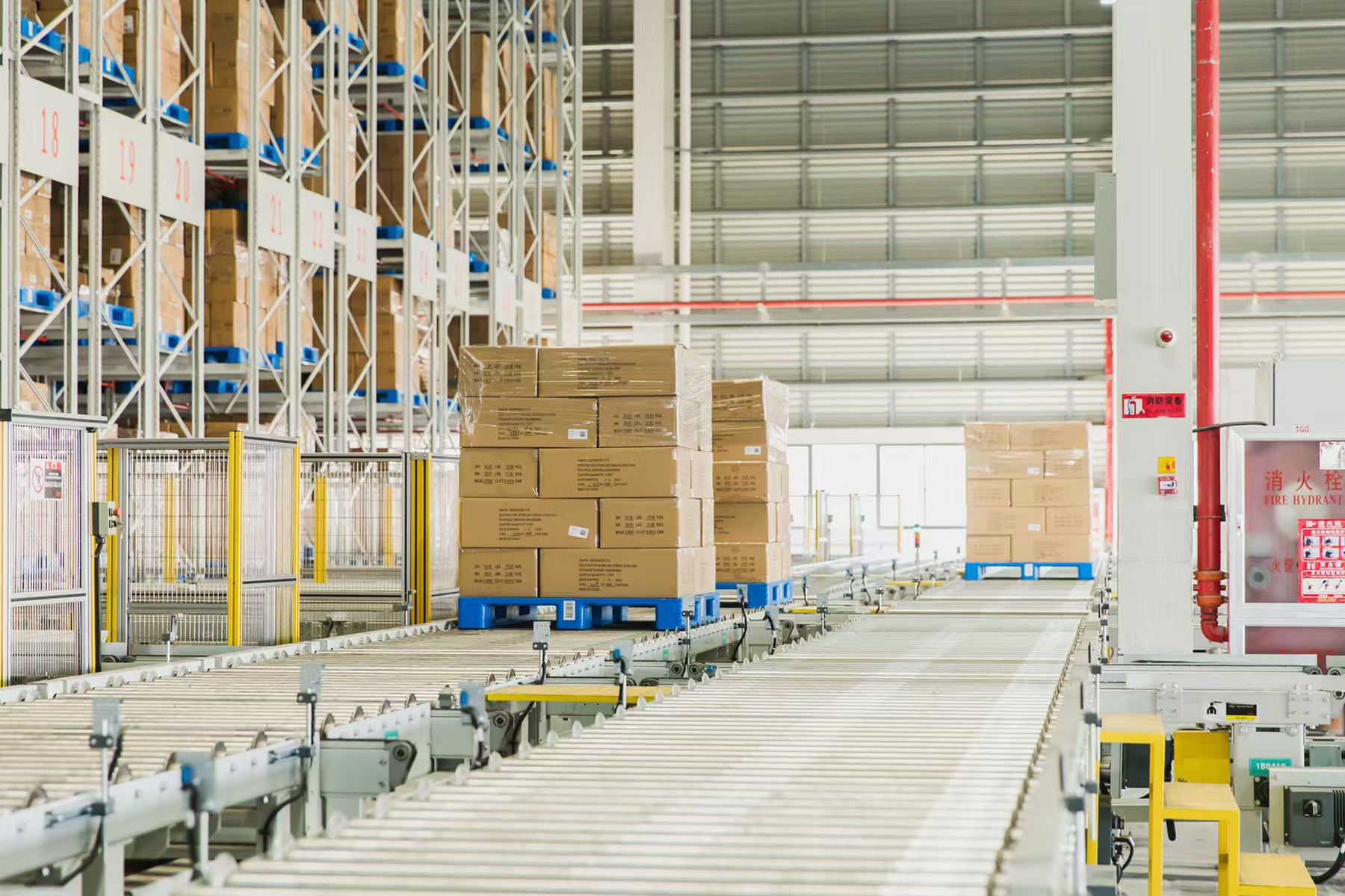 AS-RS-Regalpalettenverwaltung