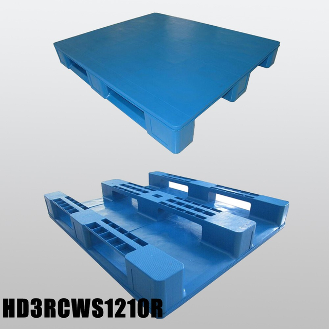 1200 x 1000 langlebige Hygiene-RFID-Kunststoffpaletten f&uuml;r die Automatisierung