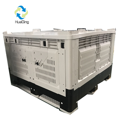 Ma&szlig;geschneiderte recycelbare, zusammenklappbare Palettenbox