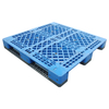 1200 x 1200 stapelbare Hochleistungs-Kunststoffpaletten mit drei Läufern und offenem Deck 