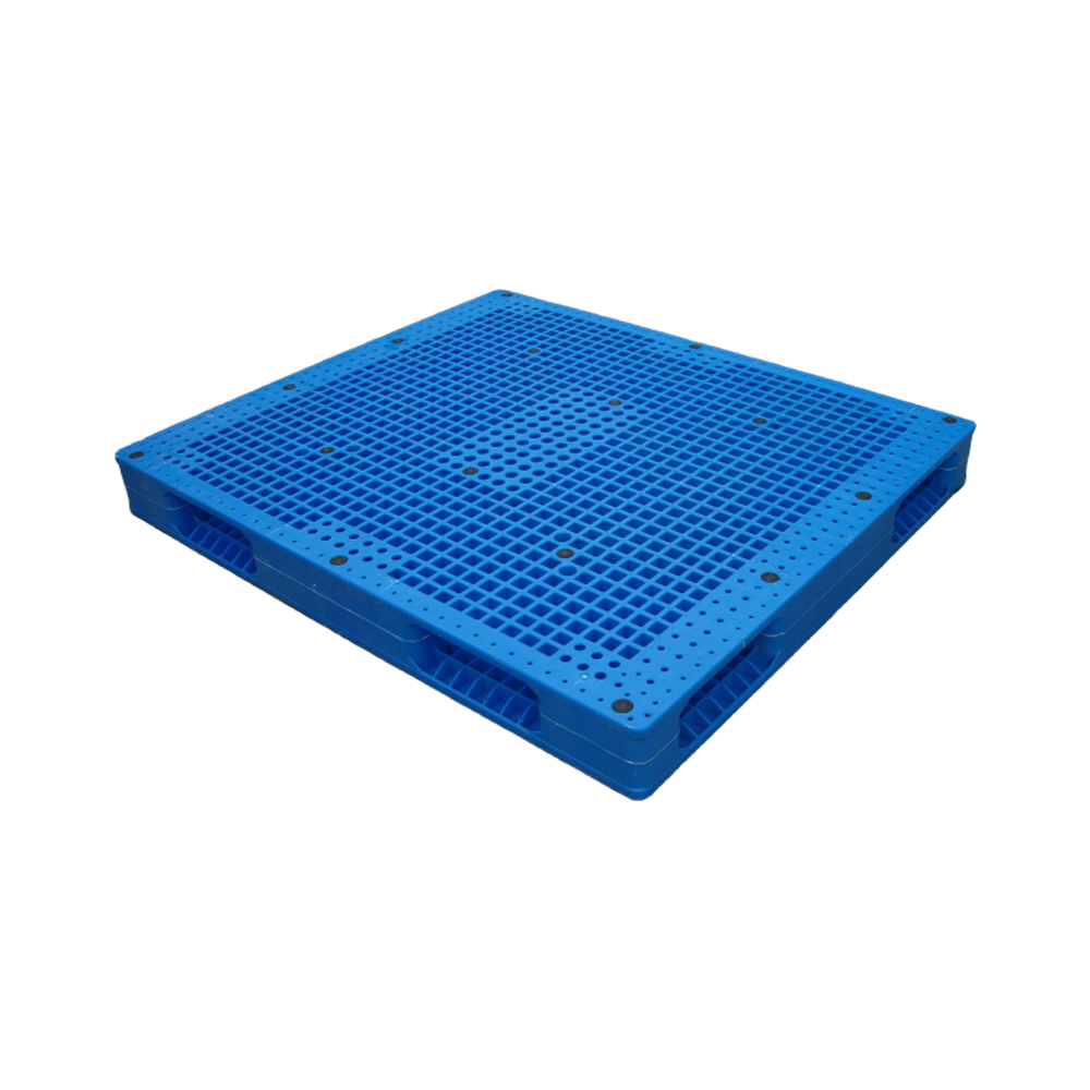 Stapelbare Gitter-Lagerpaletten aus Kunststoff