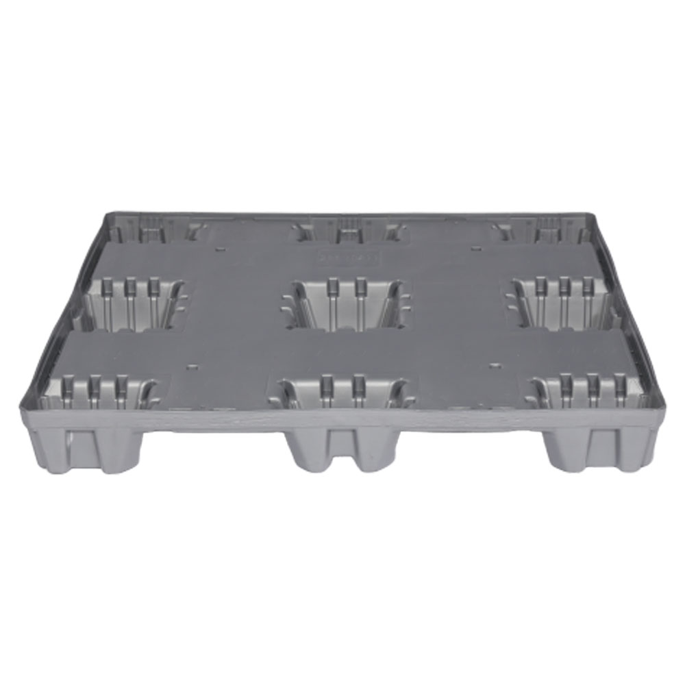 Zusammenklappbare, faltbare Wellpappenbeh&auml;lter aus Kunststoff