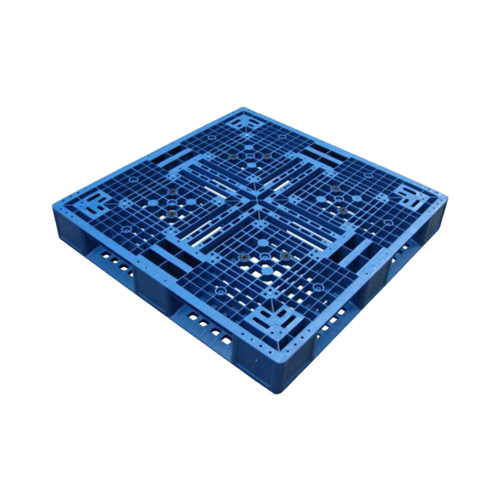 Blaue Kunststoffpaletten, einseitige Kunststoffpalette