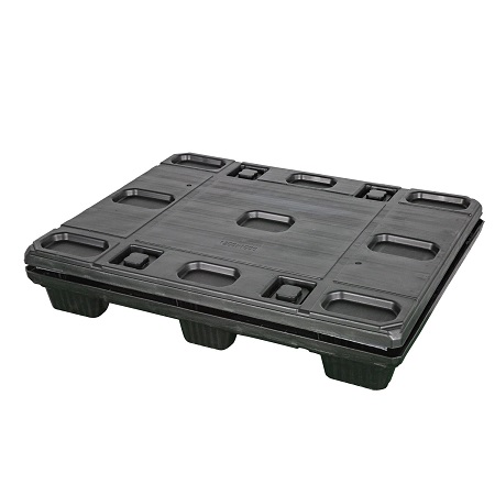 Hochwertige, stabile, faltbare Kunststoff-Palettenbox aus PP mit Ärmeln