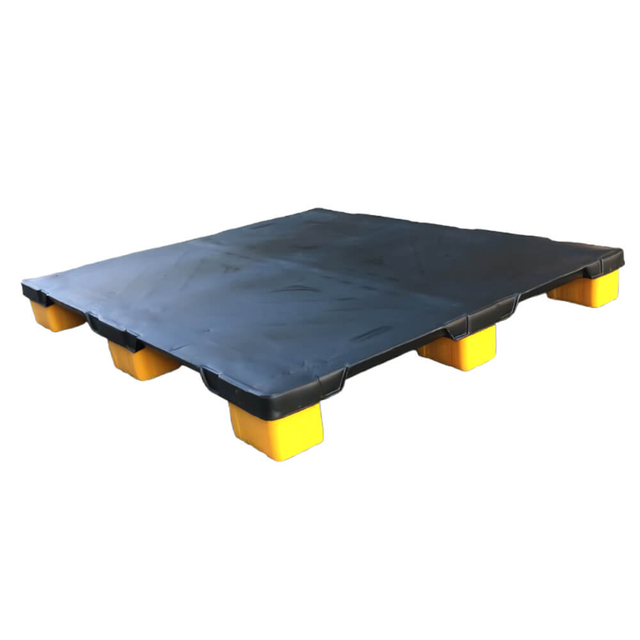 1200 x 1000 stahlverst&auml;rkte, regalf&auml;hige, schwei&szlig;bare Kunststoffpalette